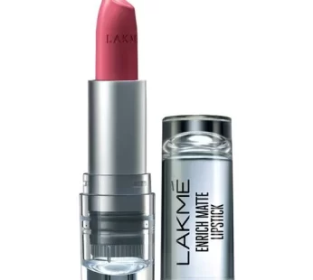 Lakme Enrich Matte Lipstick, 4.7 g Shade PM14