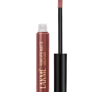 Lakme Forever Matte Liquid Lip Colour, 5.6 ml Nude Hue