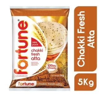 Fortune Chakki Fresh Atta/Godihittu 5 kg Pouch