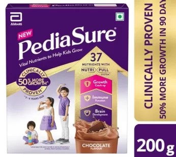 Pediasure Nutrition Drink Powder – Chocolate Flavour Nutrition For Kids Growth 200 g Box