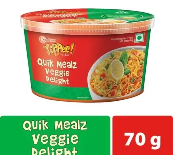 Sunfeast YiPPee! Quik Mealz – Veggie Delight Instant Noodles Bowl 70 g