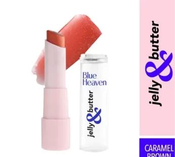 Blue Heaven Jelly & Butter Hydrating Lip Balm – Provides Nourishment 3.2 g Caramel Brown