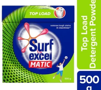 Surf Excel Matic Detergent Powder – Top Load 500 g