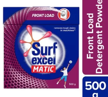 Surf Excel Matic Detergent Powder – Front Load 500 g