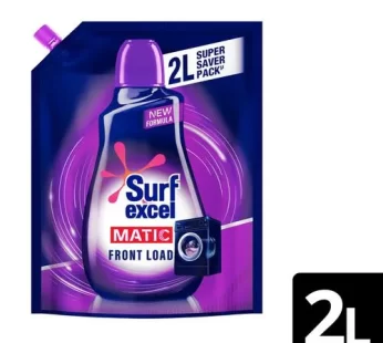 Surf Excel Matic Front Load Liquid Detergent 2 L Pouch