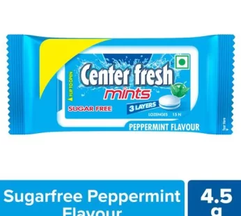 Center Fresh Mints – Peppermint Flavour Sugar Free 4.5 g