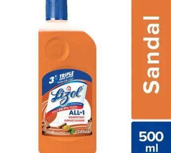 Lizol Disinfectant Surface & Floor Cleaner Liquid – Sandal 500 ml