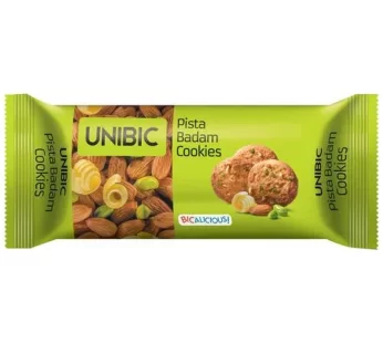 UNIBIC Cookies – Pista Badam 75 g Pouch