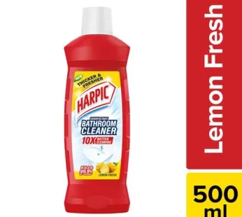 Harpic Disinfectant Bathroom Cleaner Liquid – Lemon Fresh 500 ml