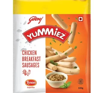 Godrej Yummiez Yummiez Chicken Breakfast Sausages 500 g Pouch Pack