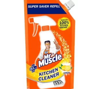 Mr. Muscle Kitchen Cleaner – Lemon 425 ml Refill Pouch