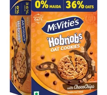 McVitie’s Hobnobs Oat Cookies With Chocochips 30.77 g (5 Packs x 30.77 g)