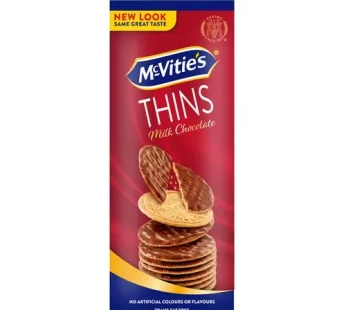 McVitie’s Thins Milk Chocolate Coated Biscuits 150 g