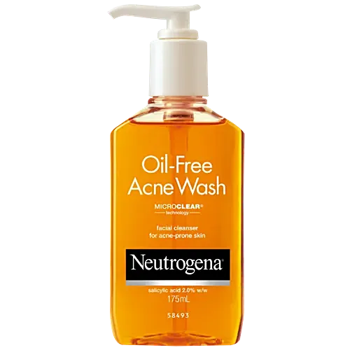 Neutrogena Oil Free Acne Wash Facial Cleanser 175 ml