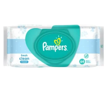 Pampers Wipes – Baby Fresh Clean, 64 wipes