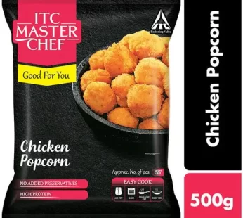 ITC Master Chef Chicken Popcorn – Non-Veg Frozen Snack Ready To Cook 500 g