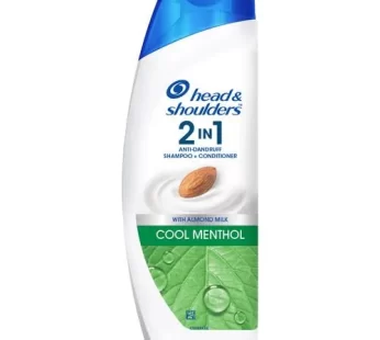 Head & shoulders Cool Menthol 2 in 1 Anti-Dandruff Shampoo + Conditioner 180 ml