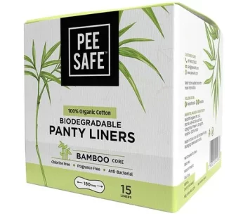 Pee Safe Biodegradable Panty Liners 15 pcs
