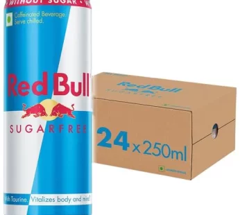 RED BULL Energy Drink – Sugar Free 250 ml (Pack of 24)