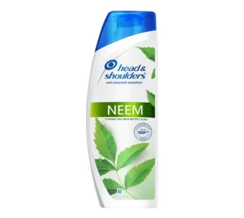 Head & shoulders Anti-Dandruff Shampoo – Neem Cleanses & Help Protect Scalp, Upto 100% Dandruff Free 180 ml