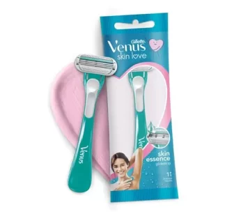 Gillette Venus Skin Love with Skin Essence  Women’s Razor for Hair Removal 1 pcs