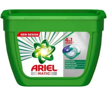 Ariel Ariel Matic 4-in-1 PODs Detergent – For Both Front & Top Load Washing Machines 357 g (18 Count)