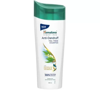 Himalaya Anti-Dandruff Shampoo – With Tea Tree Oil Aloe Vera For All Hair Types 180 ml