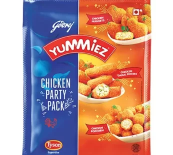 Godrej Yummiez Chicken Nuggets – Nonveg Party Pack 600 g Pouch