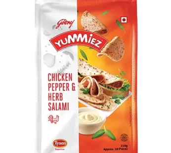 Godrej Yummiez Chicken Pepper & Herb Salami 250 g