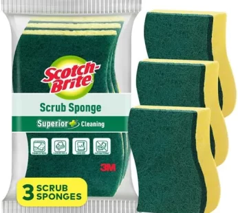 Scotch brite Scrub Sponges 3 pcs