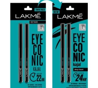 Lakme Eyeconic Kajal – Twin Pack 0.35 g