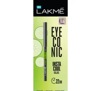 Lakme Eyeconic Insta Cool Kajal – Black 0.35 g