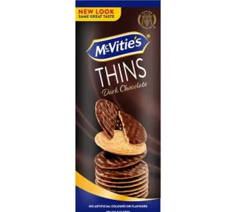 McVitie’s Thins Dark Chocolate Coated Biscuits 150 g