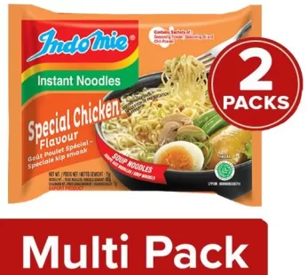 Indomie Instant Soup Noodles – Special Chicken Flavour 2×75 g Multipack